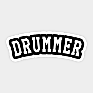 Drummer Sticker